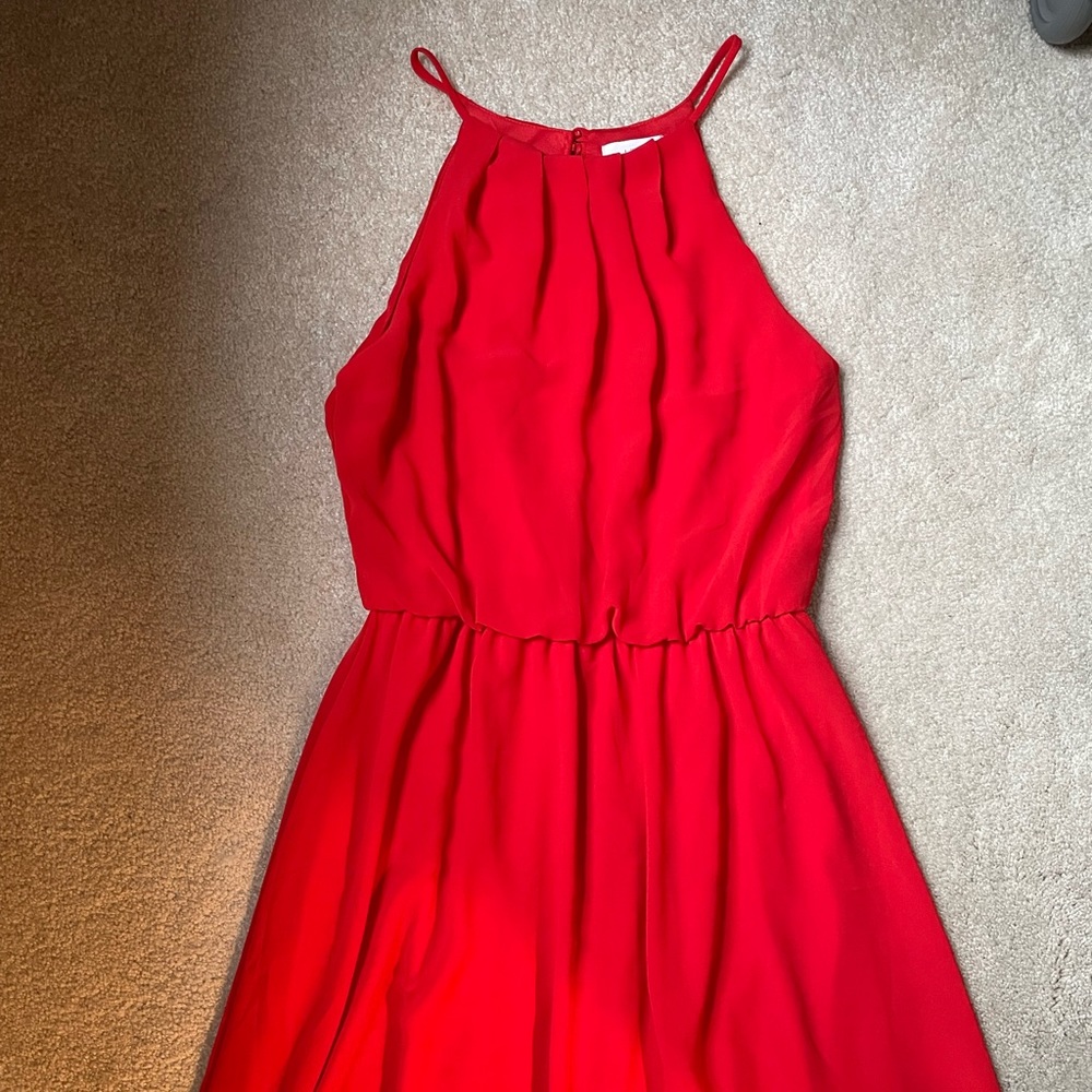 Small Lush red mini dress